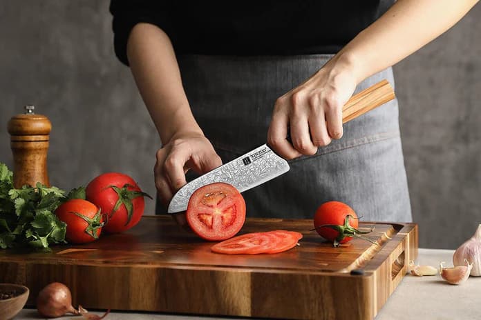 5,5" Santoku-kniv Zhen-serien PM80-5RS