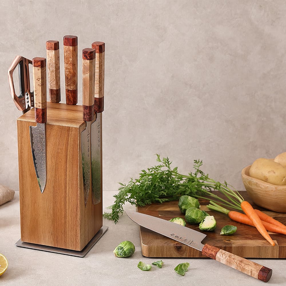 NYHET Roterende magnetisk knivblokk